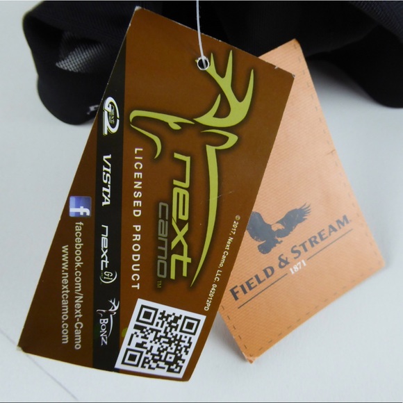 Deer Skull Camo Mesh Hat Cap Field & Stream NWT - Picture 6 of 6